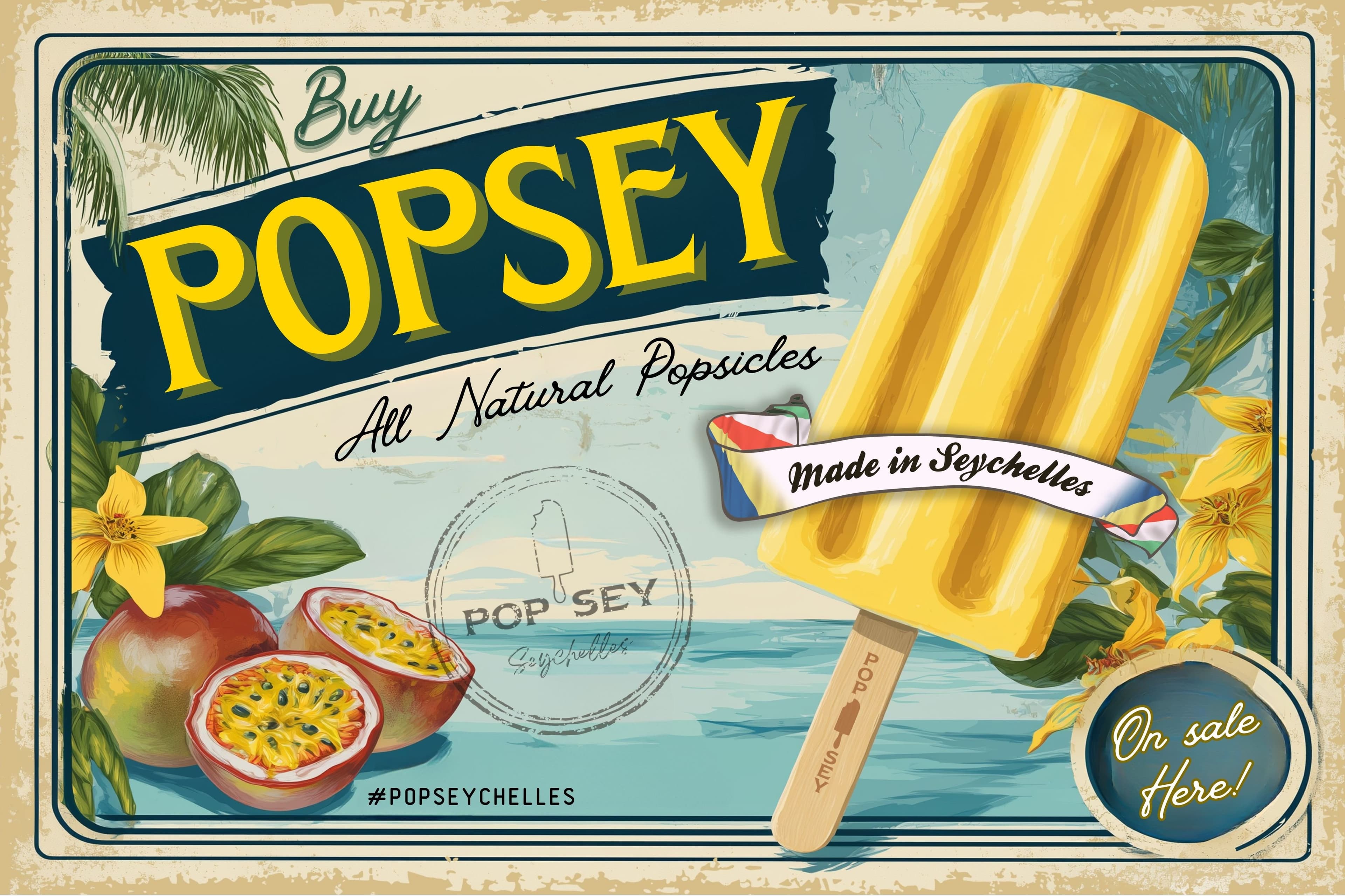 POPSEY Vintage Sign